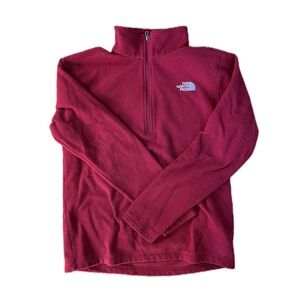 North face men’s zip up fleece